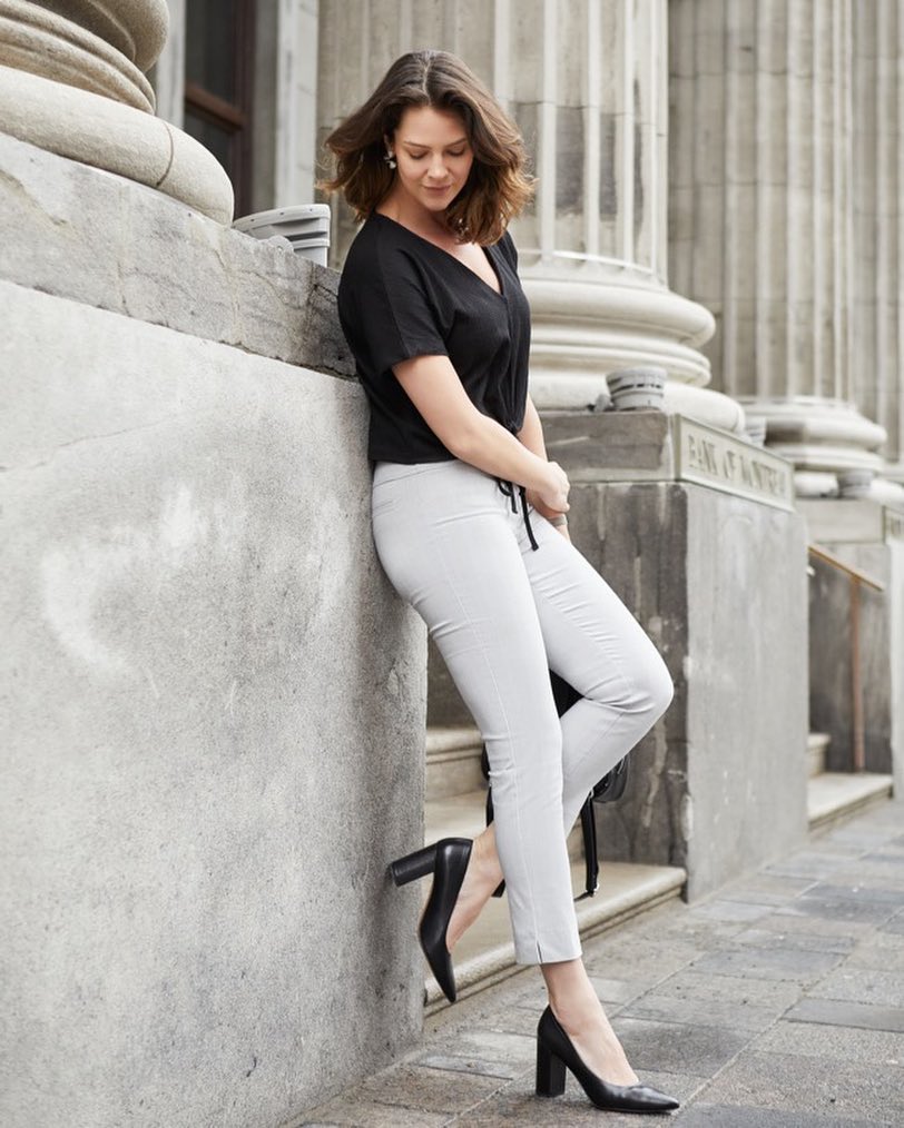 slimming dress pants