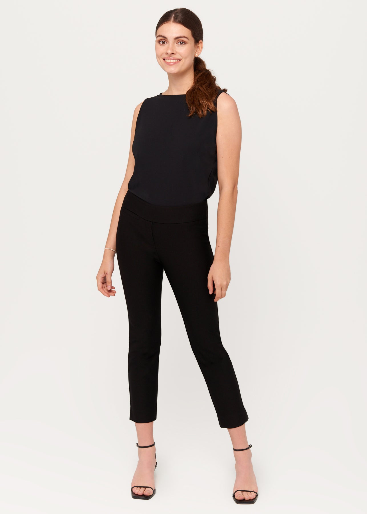 Marlie Ponte Black Pant – Margaret M